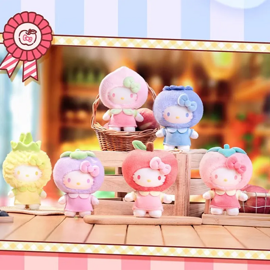 Sanrio • Hello Kitty Fruity Paradise Plush Keychain Blind Box Series