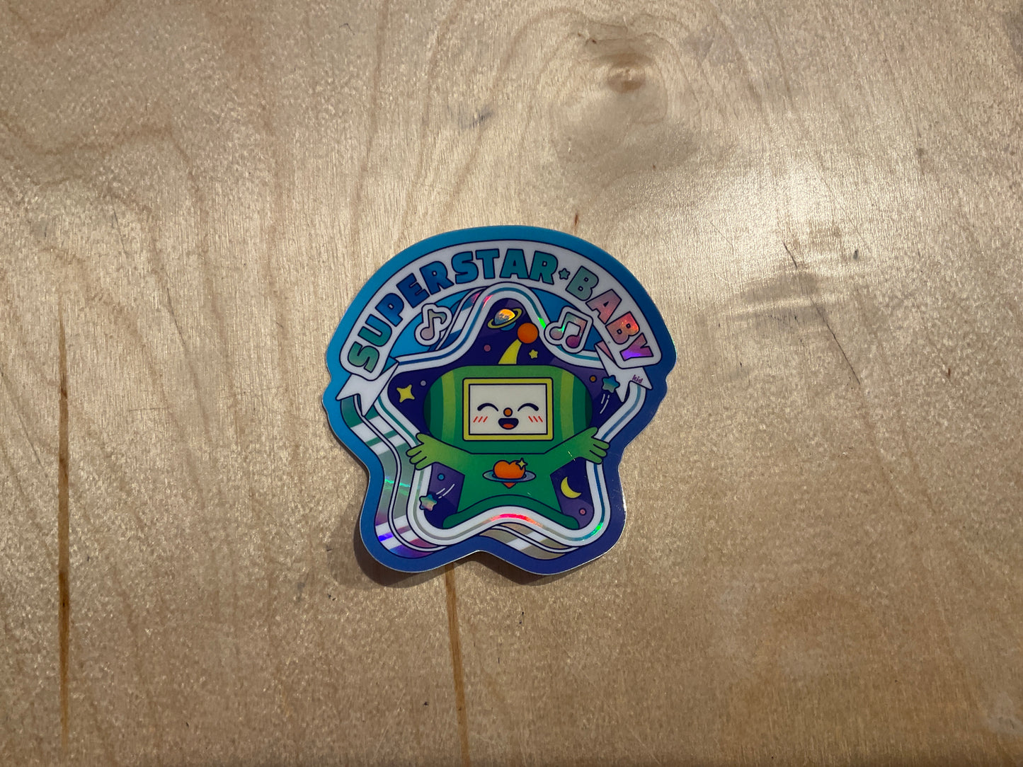 Kidnichols • Superstar Baby Sticker