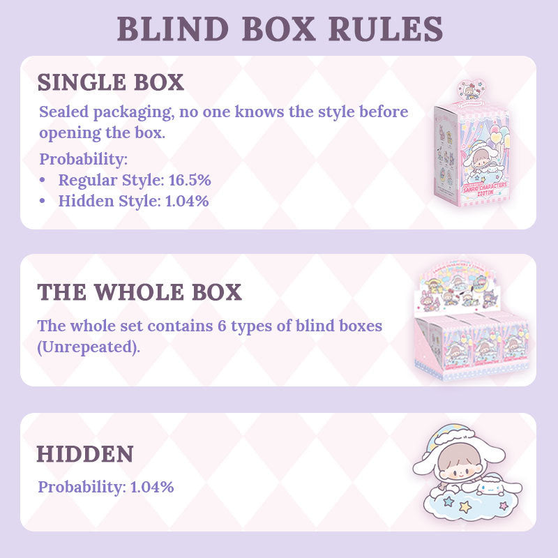 Zzoton X Sanrio • Preparation Before Bedtime Blind Box Series
