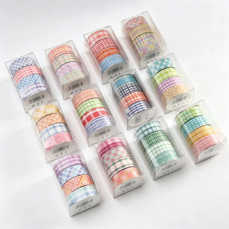 Plaid Washi Tape Sets