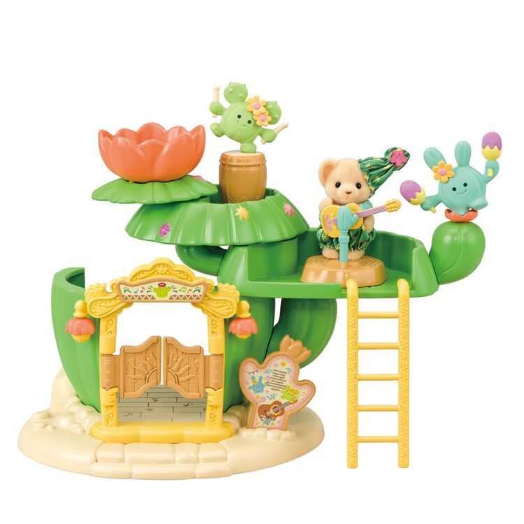 Calico Critters • Sylvanian Families, Fun Showtime at the Cactus House, Imported Japan