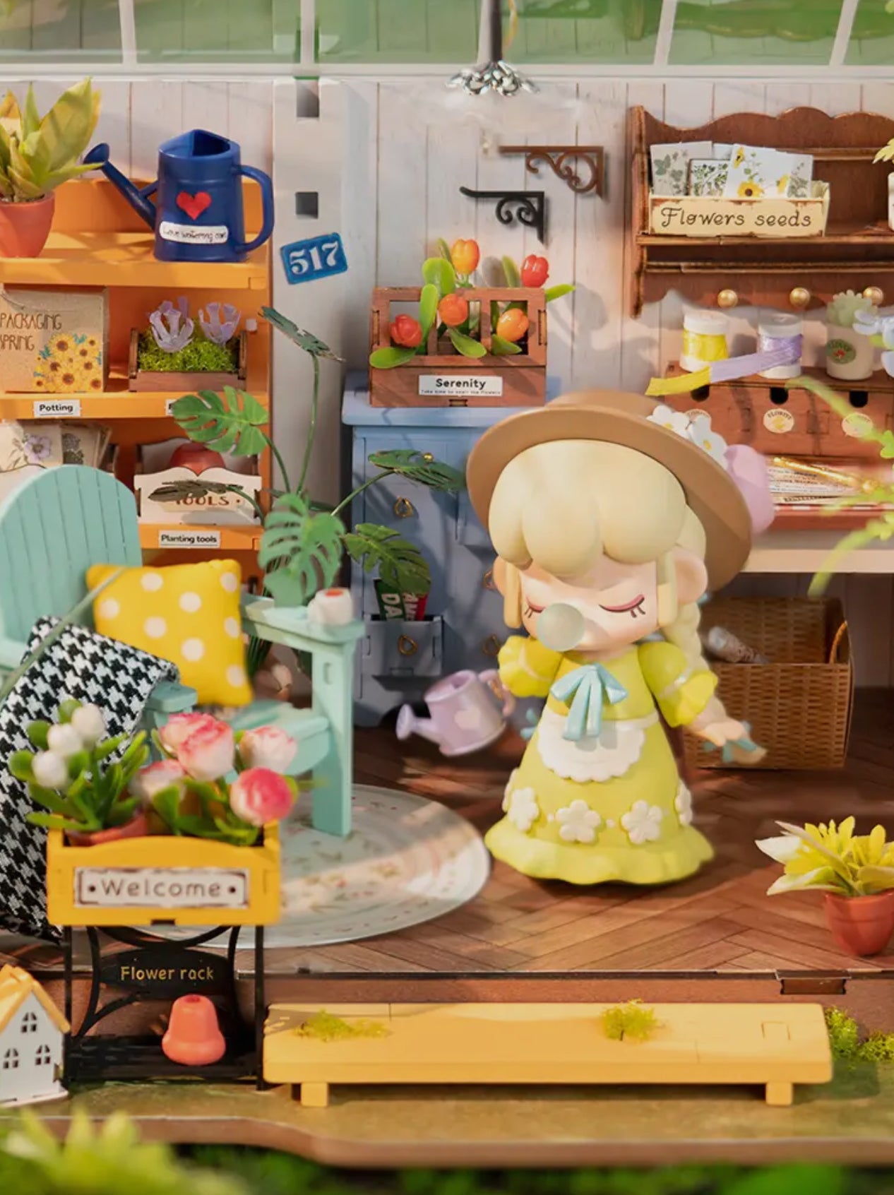 Rolife • Dreamy Garden House DIY Miniature Kit