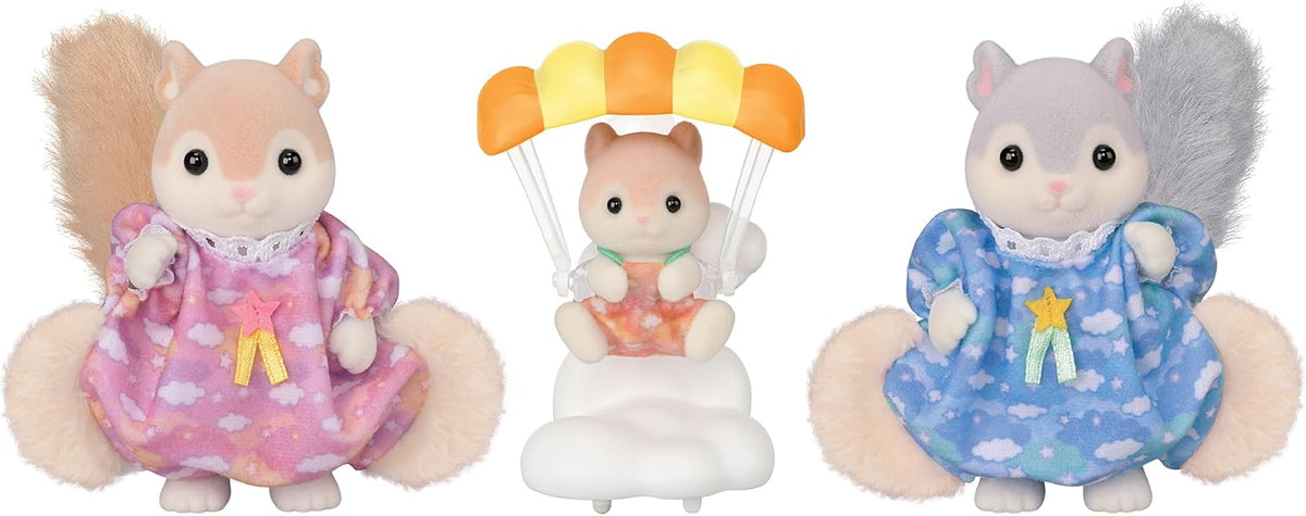 Calico Critters • Sylvanian Families, Flying Squirrel Family, Imported Japan