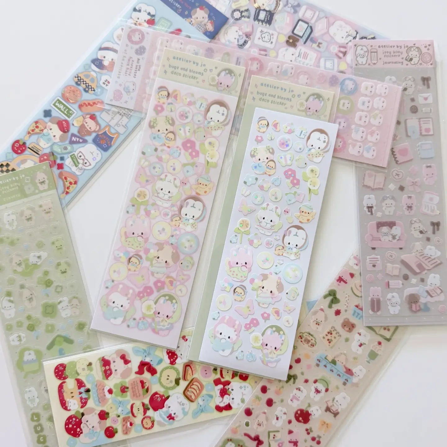 Atelier by Jo • Bugs and Blooms Deco Sticker Sheet