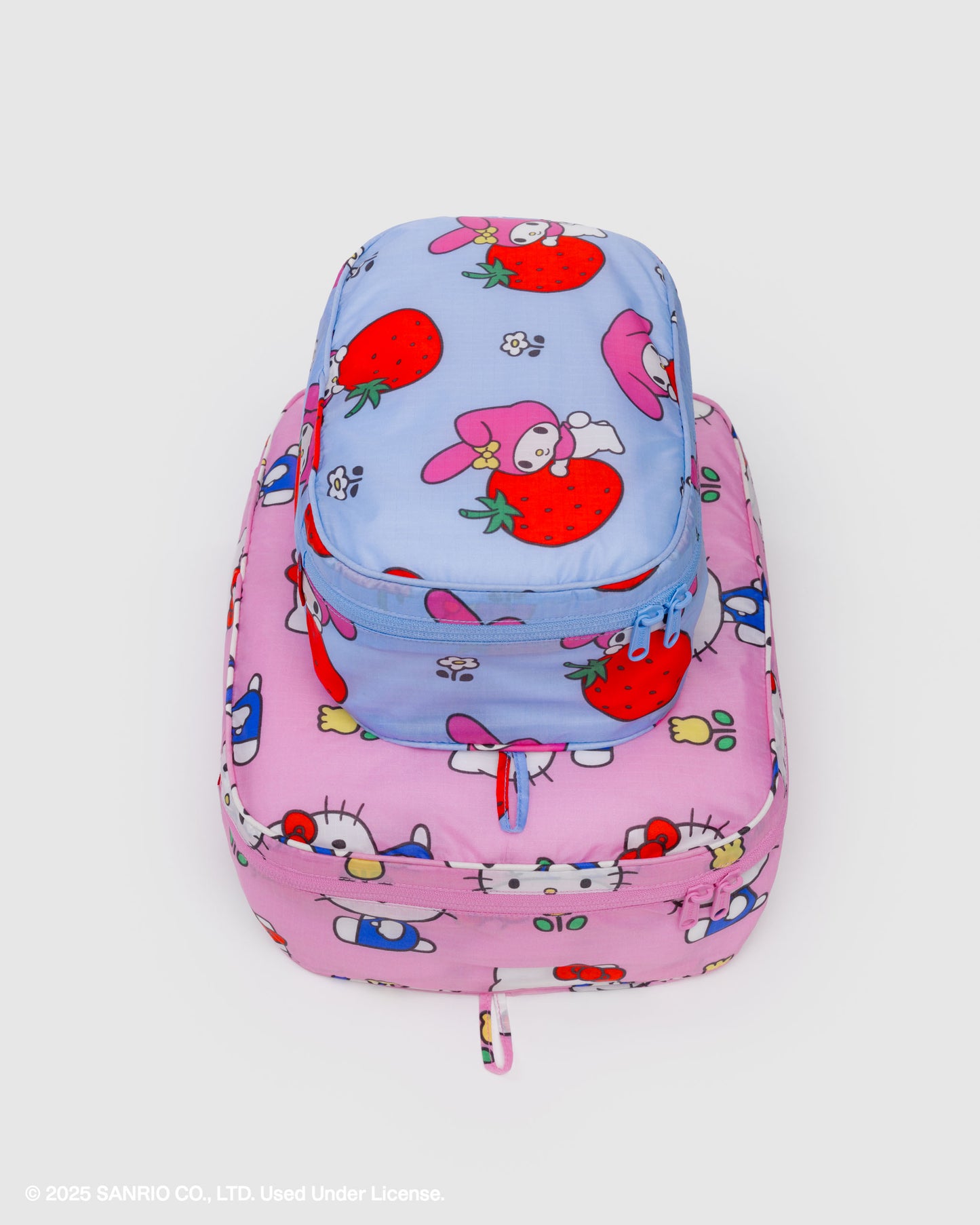SALE • Baggu X Sanrio • Packing Cube Set, Hello Kitty & Friends Florals