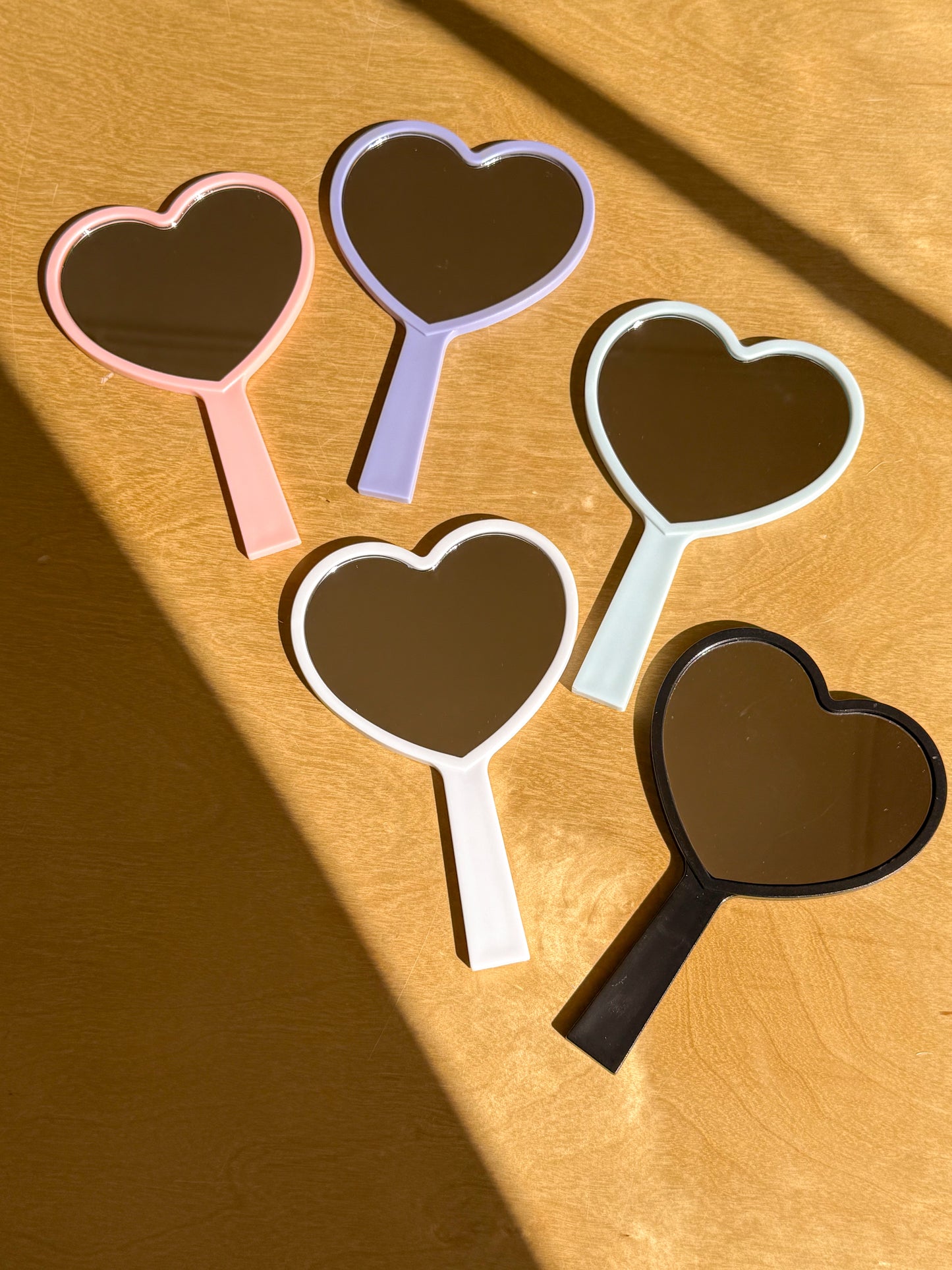 Gigil Studios • Handheld Heart-Shaped Mirror