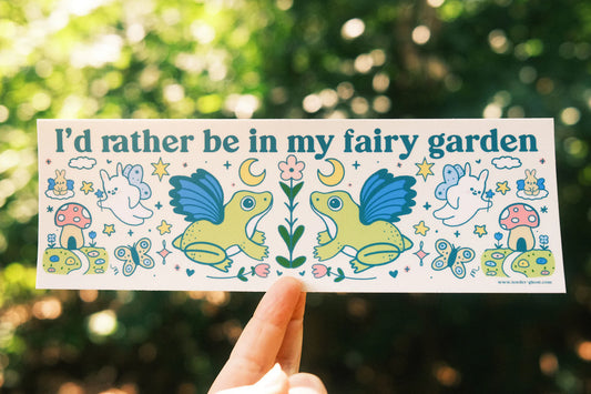 Tender Ghost • “Fairy Garden” Magnet