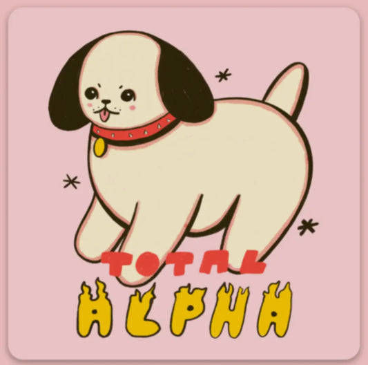 Tender Ghost • Total Alpha Vinyl Sticker