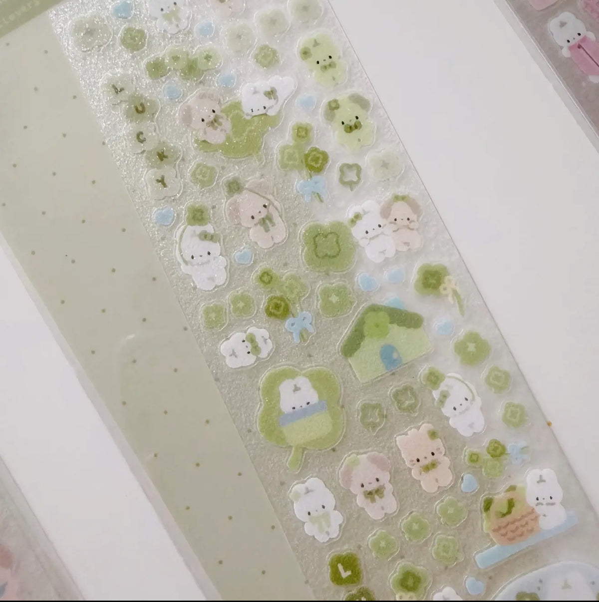 Atelier by Jo • Itty Bitty Green Clover Sticker Sheet