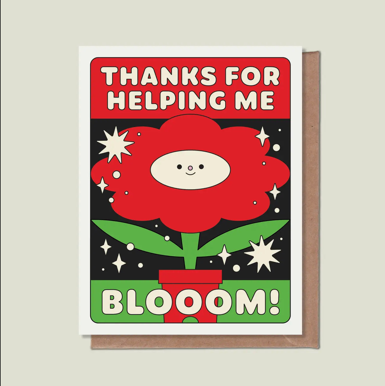 Épée Lapin Studio • Thanks For Helping Me Bloom Greeting Card