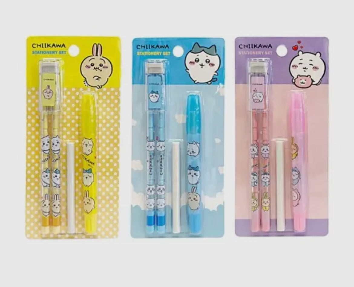Chiikawa • Essential Pencil Stationary Set