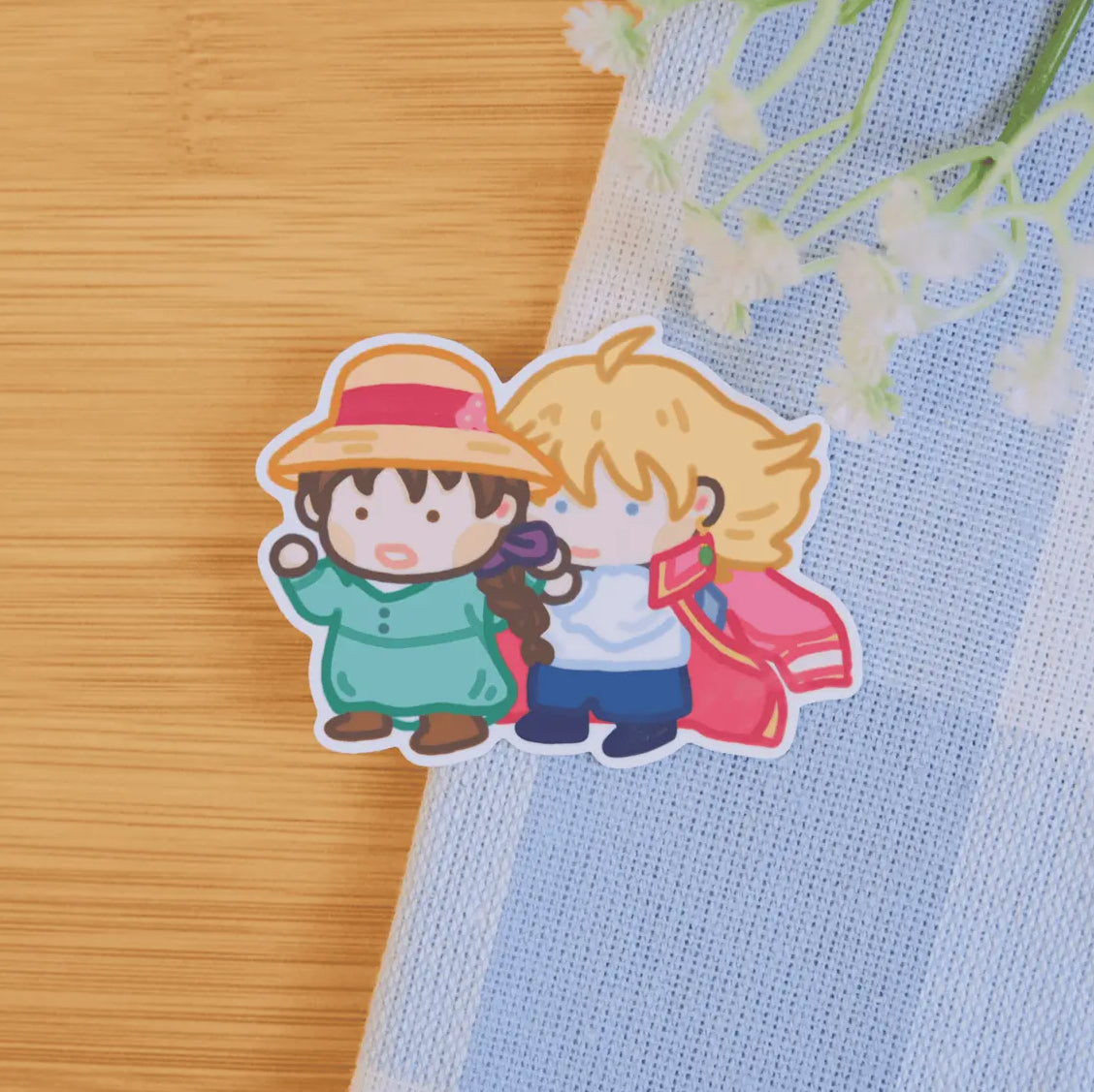 ByUme • Howl’s Moving Castle Sophie + Wizard Sticker
