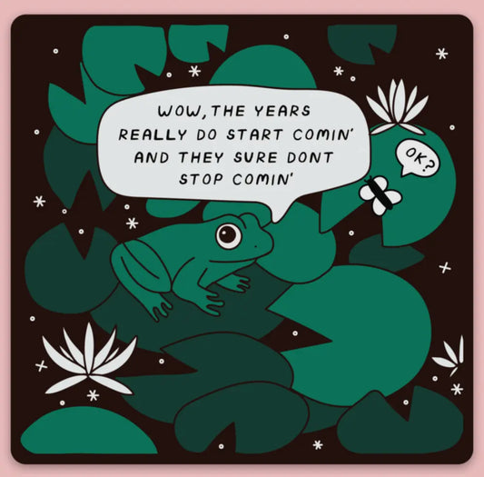 Tender Ghost • Don’t Stop Coming Vinyl Sticker