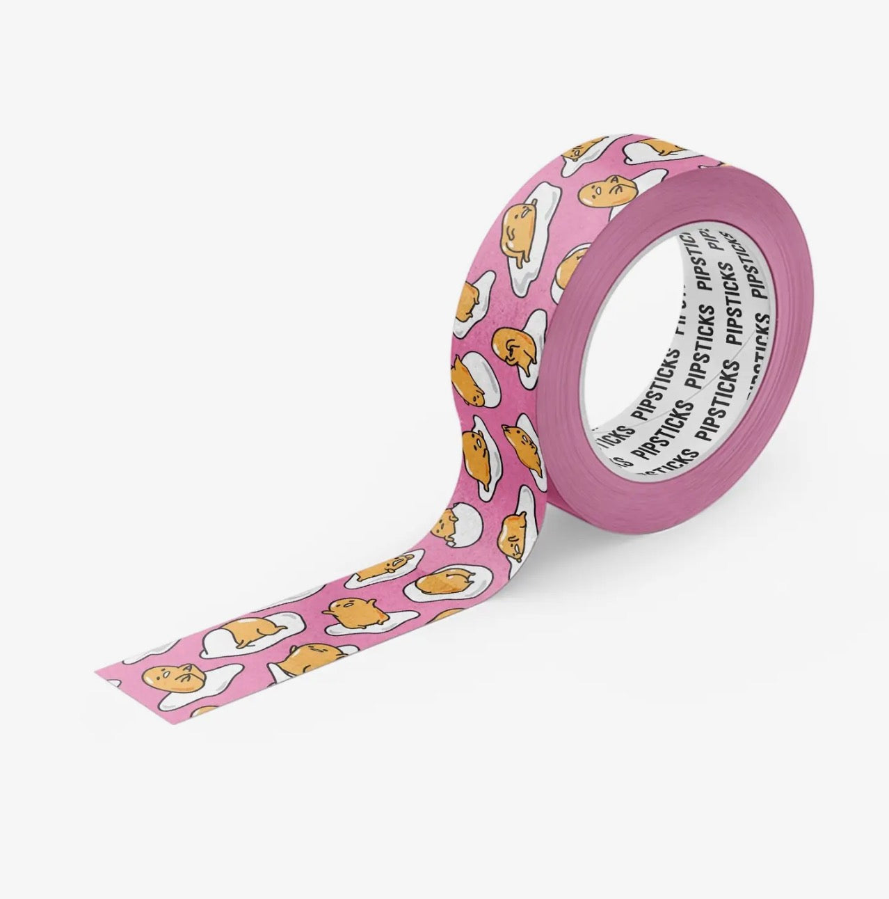Pipsticks • Gudetama “Gude Vibes Only”, Washi Tape