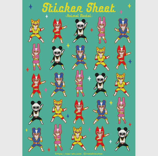 Naoshi • Sticker Sheet, Animal Sentai