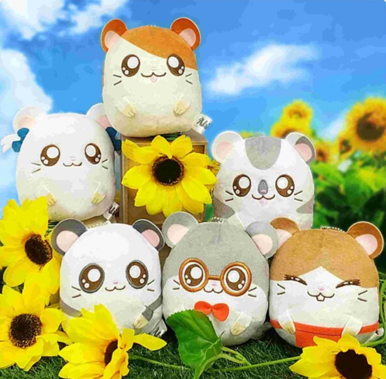 Hamtaro • Plush Keychain Blindbox
