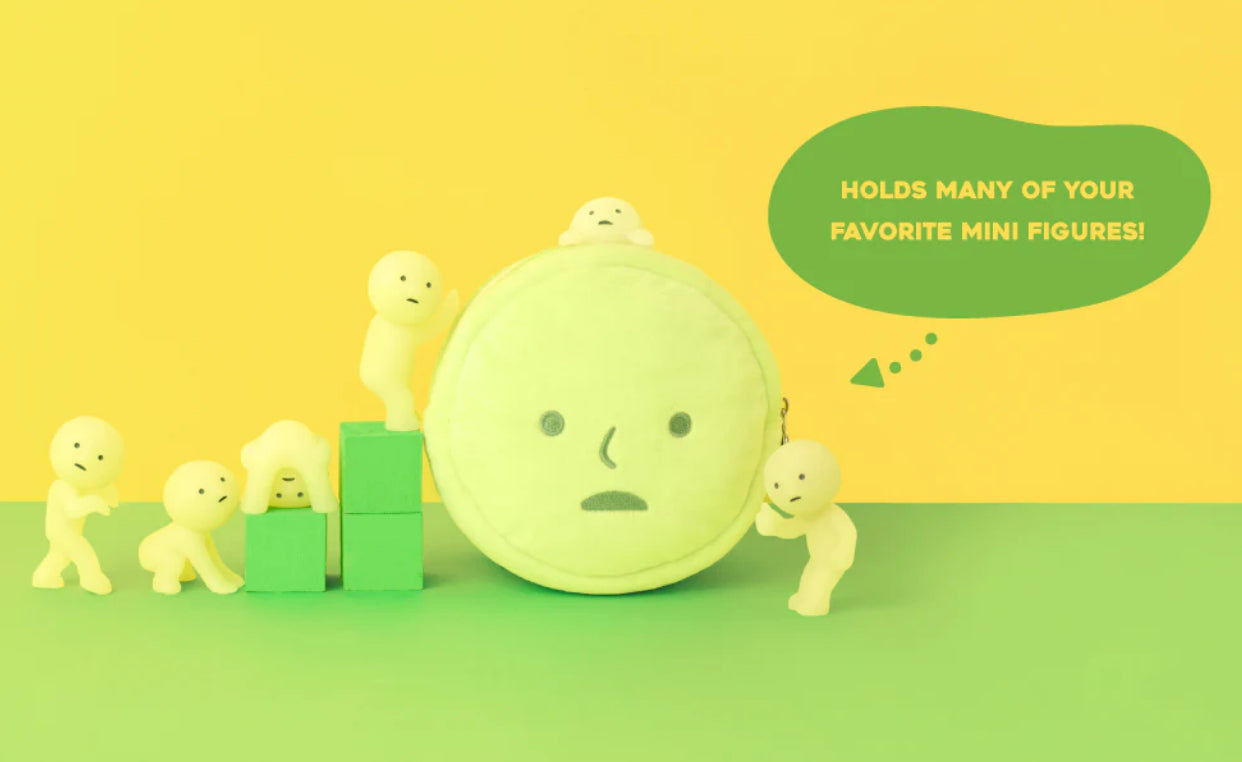 Smiski • Cushion Zipper Plush Pouch Keychain