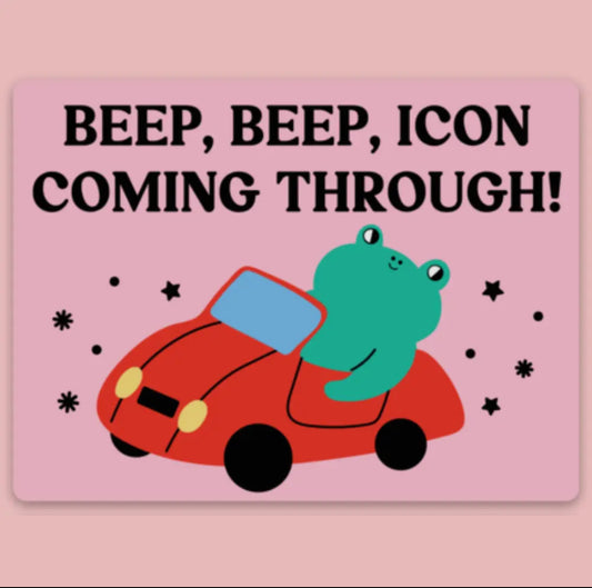 Tender Ghost • Icon Frog Vinyl Sticker