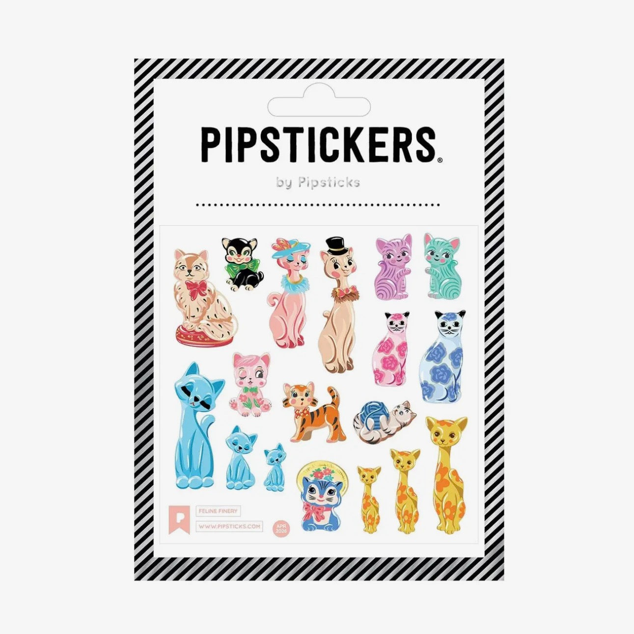 Pipsticks • Feline Finery Sticker Sheet