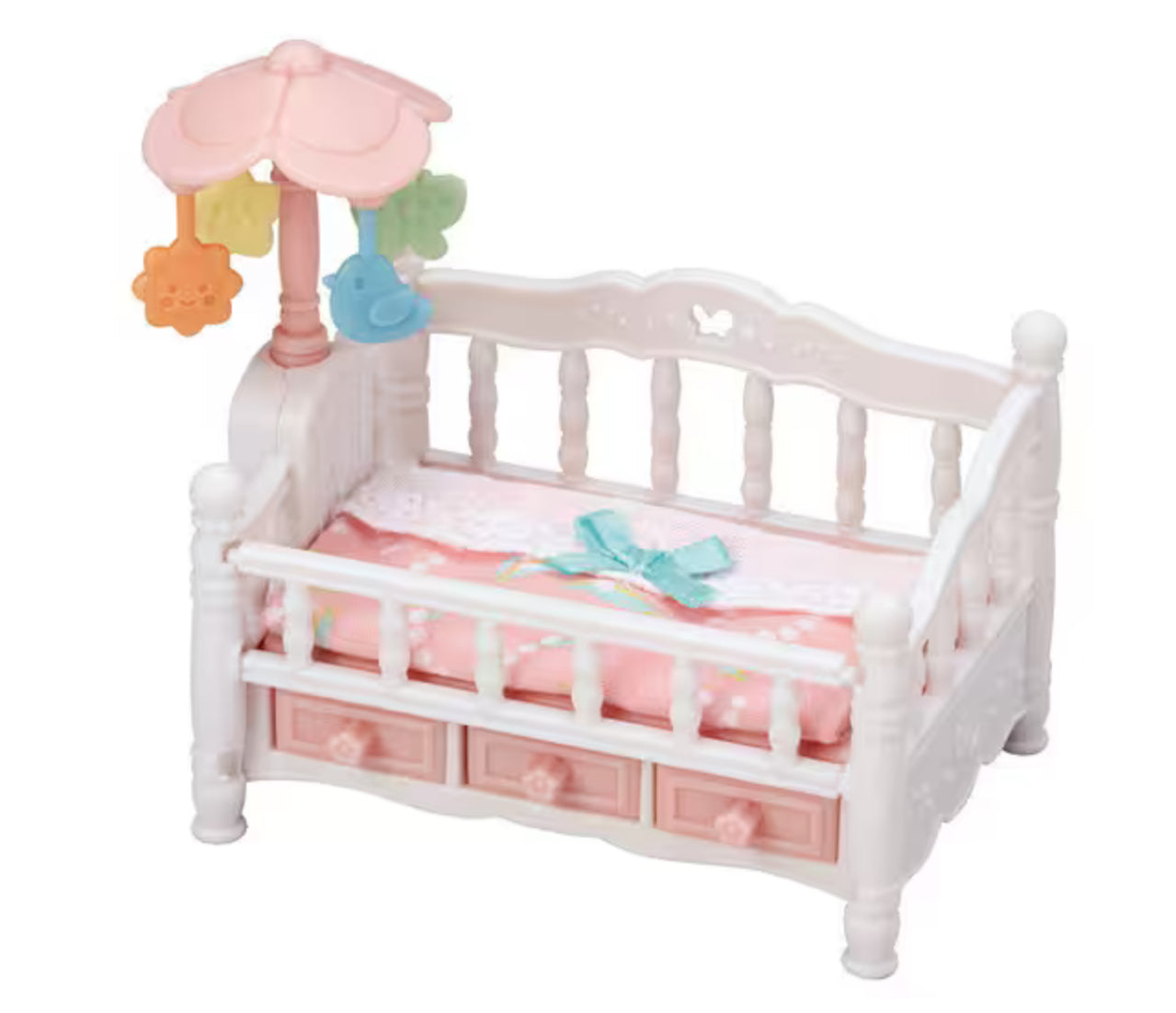Calico Critters • Crib with Mobile