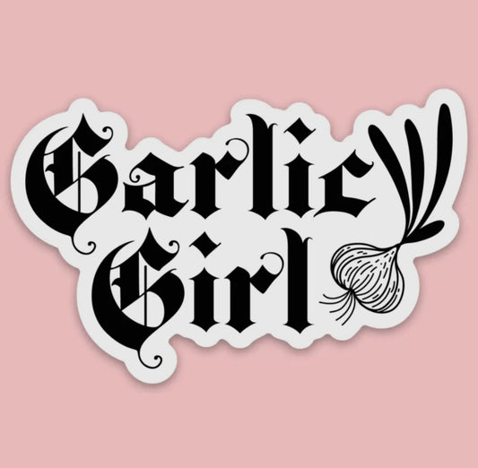 Tender Ghost • Garlic Girl Vinyl Sticker