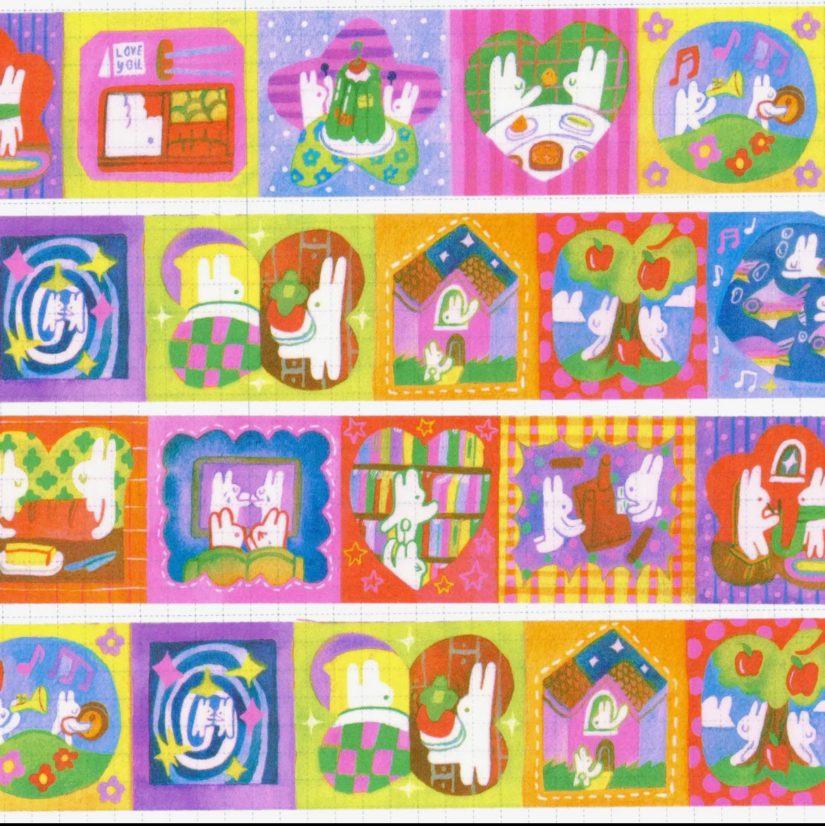 Odd Rabbits • Life is a Little Hard Sometimes But At Least I Have You Washi Tape