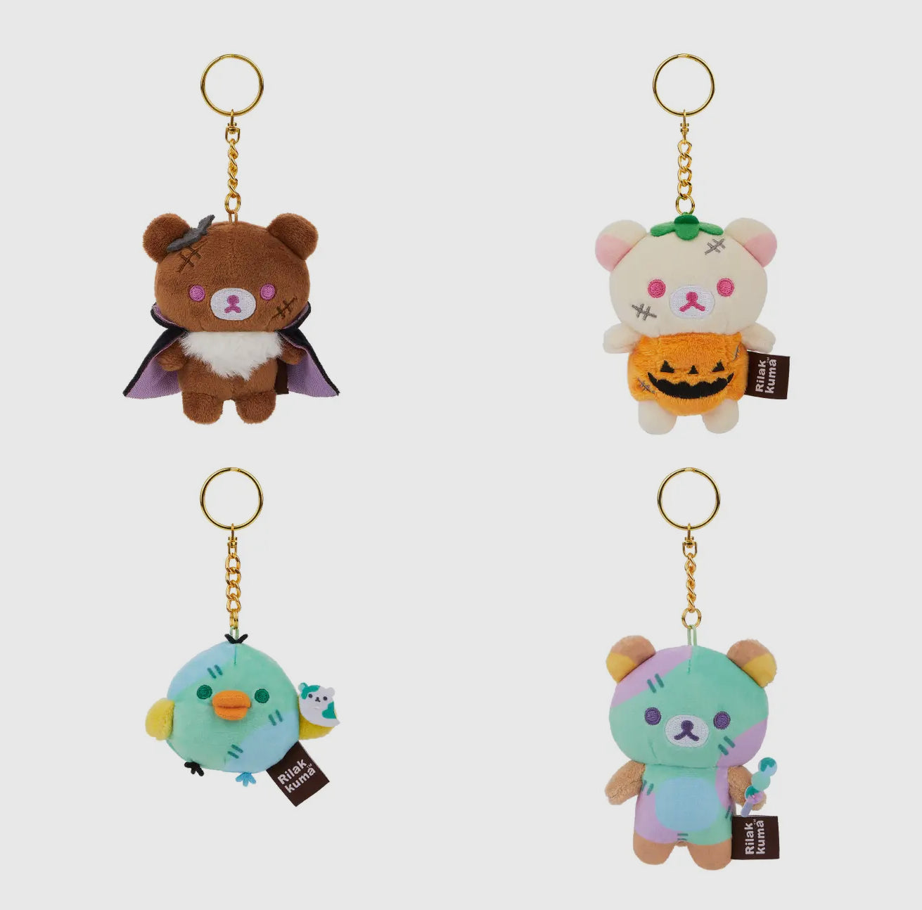 Rilakkuma • Halloween Monster Plush KeyChain Series Mystery Box