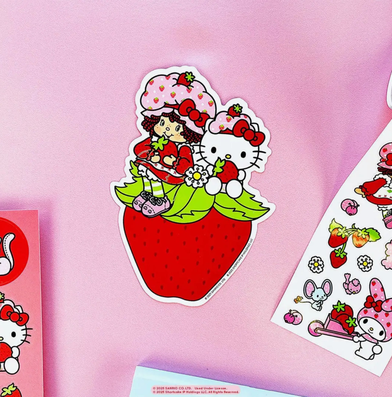 Pipsticks • Strawberry Shortcake, Scratch And Sniff Stickers