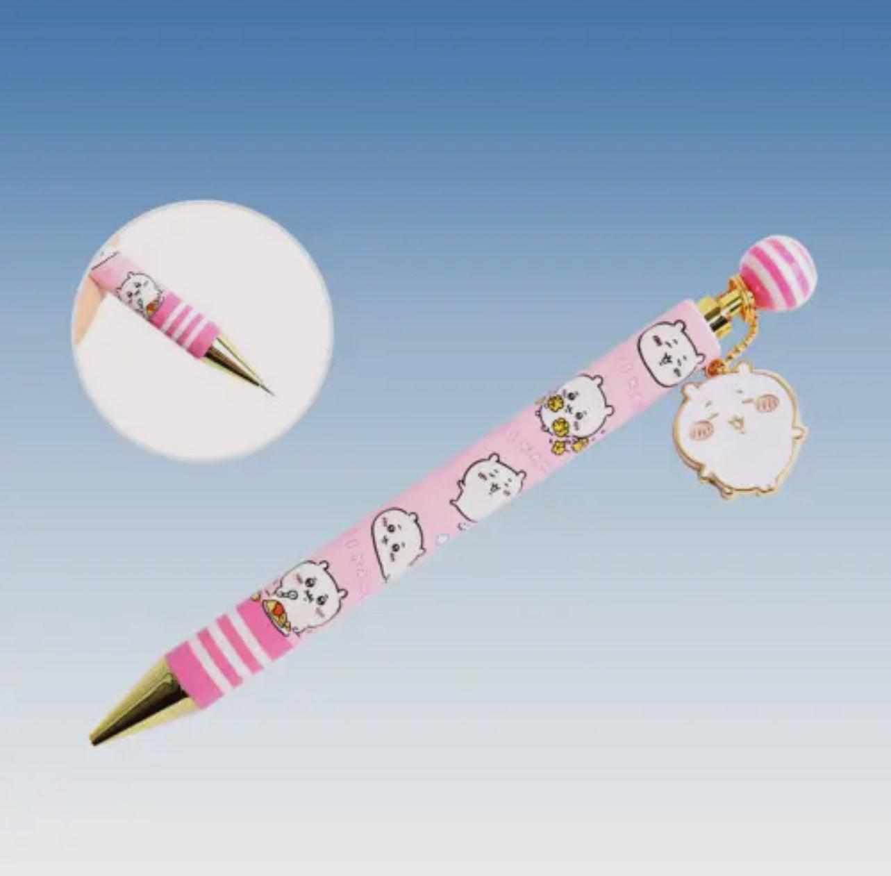 Chiikawa • 0.5mm Mechanical Pencil with Metal Character Charm