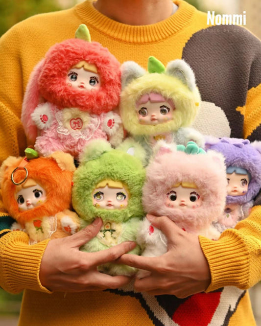 Nommi • Interesting Fruit Series Plushie Keychain Blind Box, UNBOXED - Orange Fruit