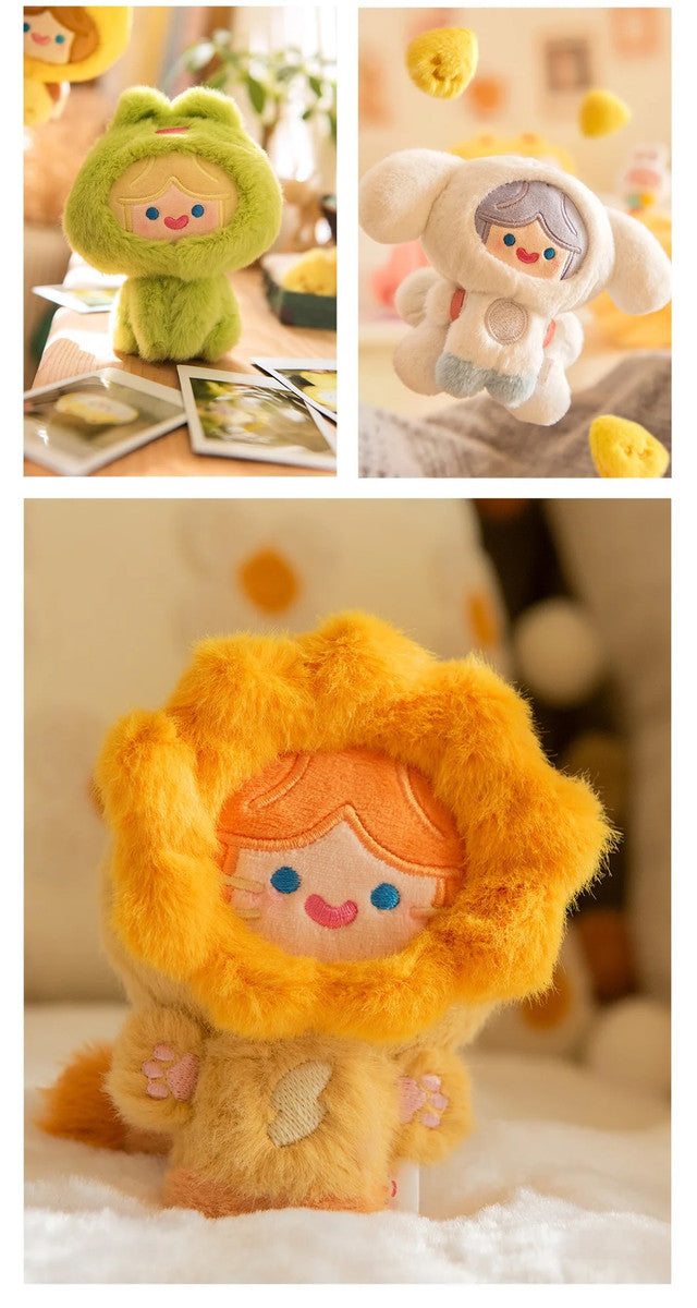 Rico • Cell Happy Fluffy Series Plushie KeyChain Blind Box