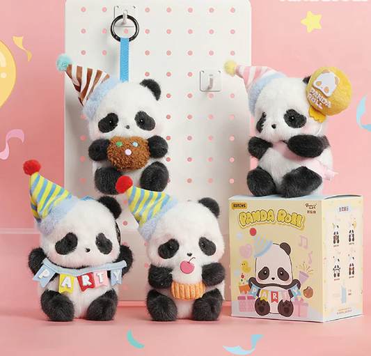 Panda Roll • Party Birthday Series Plushie Keychain Blind Box