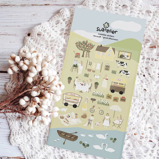 Suatelier • Good Afternoon Deco Stickers