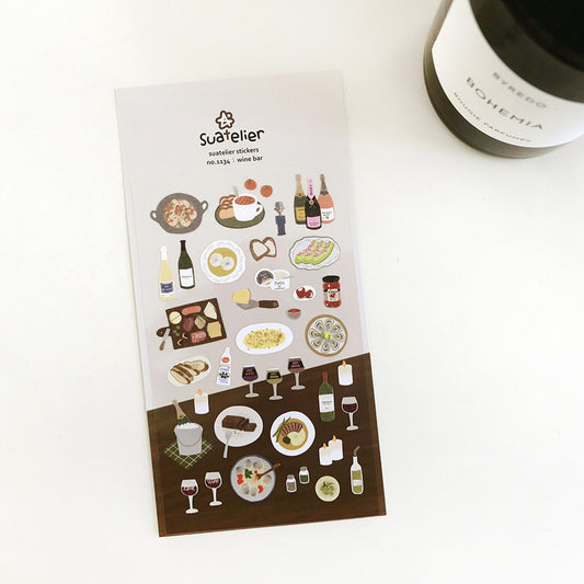 Suatelier • Wine Bar Deco Stickers
