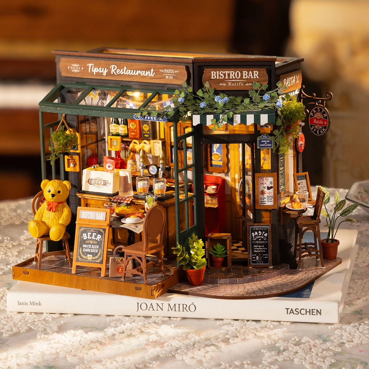Rolife • Tipsy Restaurant DIY Miniature House Kit