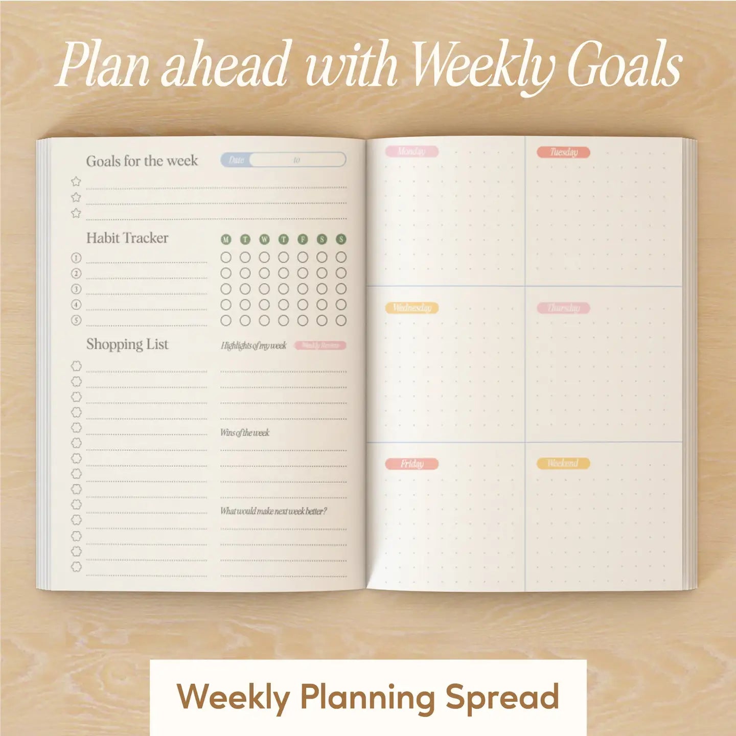 NotCoy • Daily Planner, It All Works Out