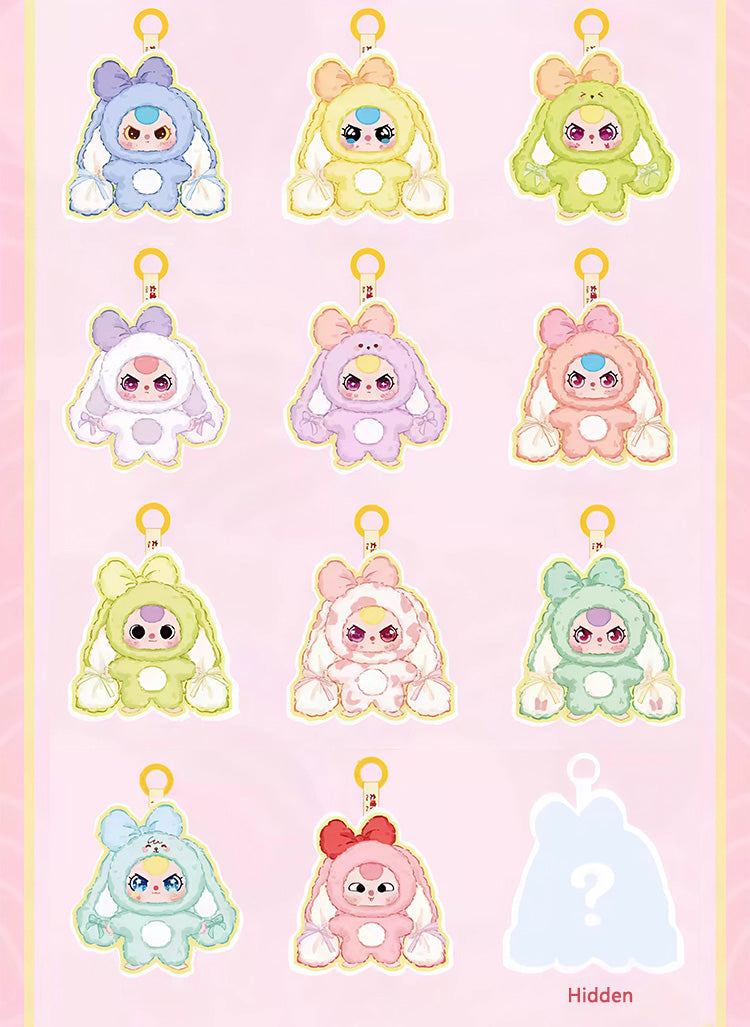 Baby Three • Bunny Returns Series Plushie Keychain Blind Box