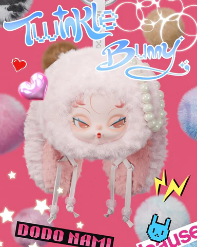 Nami • TwinkleBunny Series Plusie Keychain Blind Box, UNBOXED, Halo