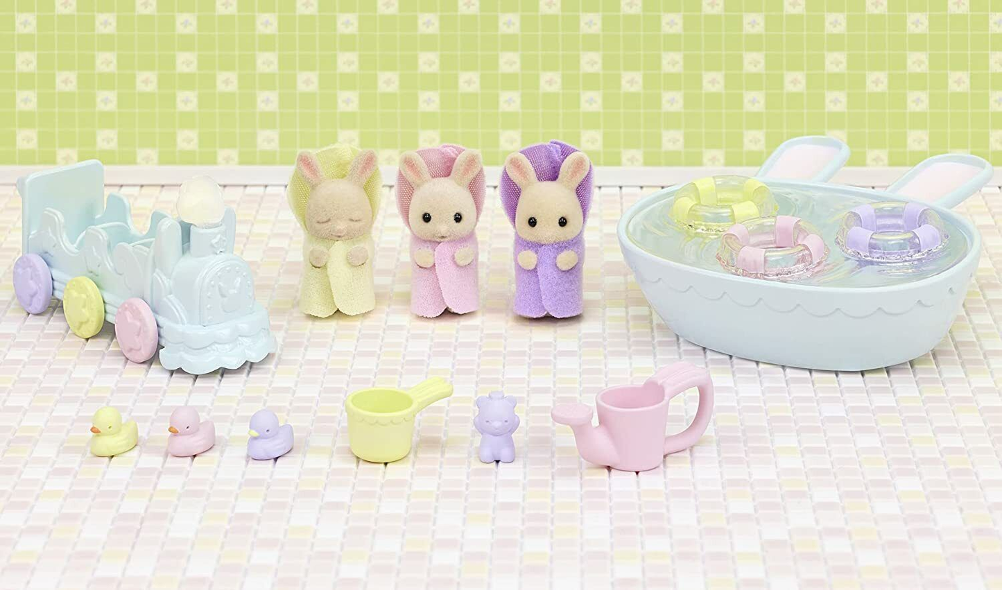 Calico Critters • Triplets Baby Bathtime Set