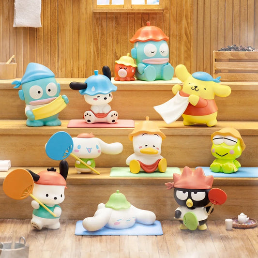 Sanrio Characters Steam Sauna Together Series Blind Box