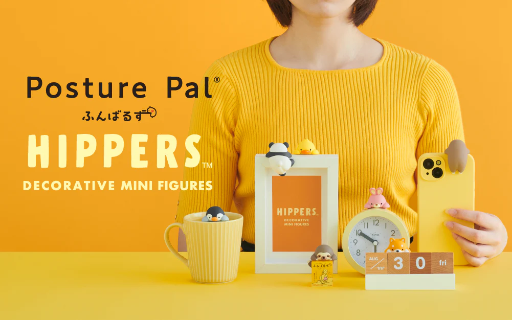 Hippers • Posture Pals Funbarus Blind Box Attachable Figerine
