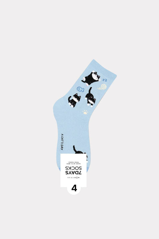 Women’s Crew Cat’s Day Socks