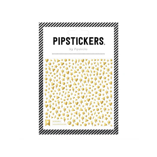 Pipsticks • Gilded Gold Sticker Sheet
