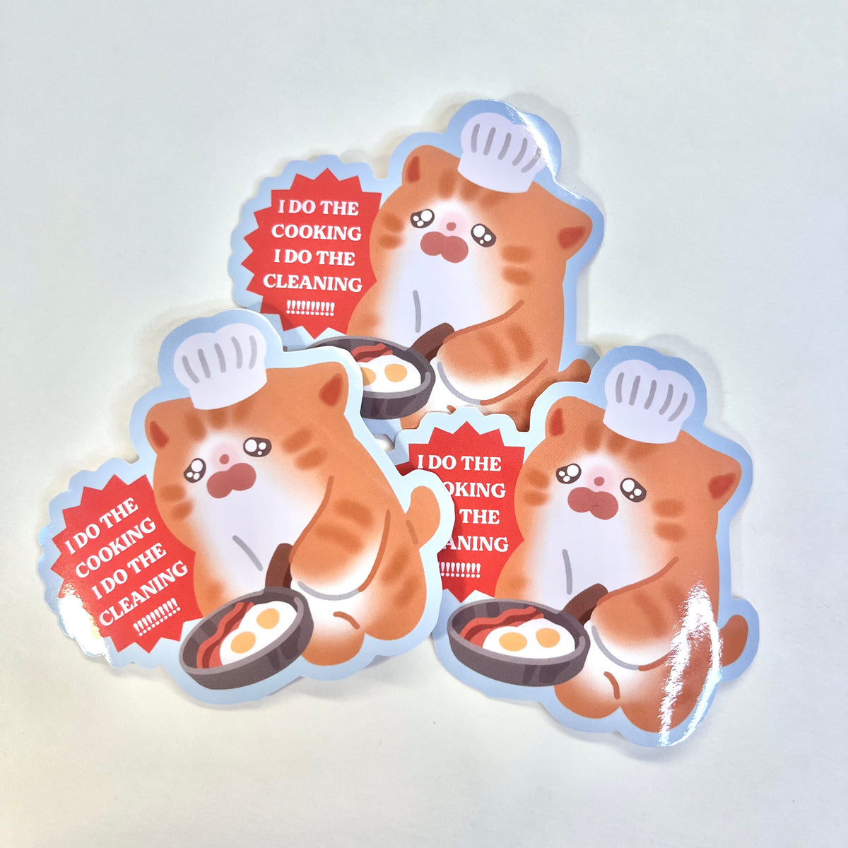 Maobabie • I Do The Cooking And Cleaning Vinyl Sticker