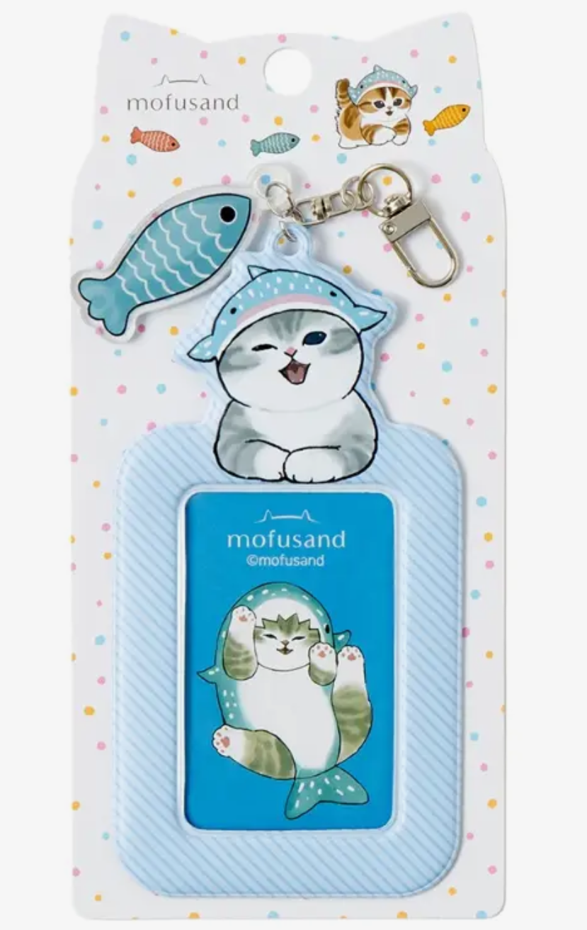 Mofusand • Photo Card Holder Keychain