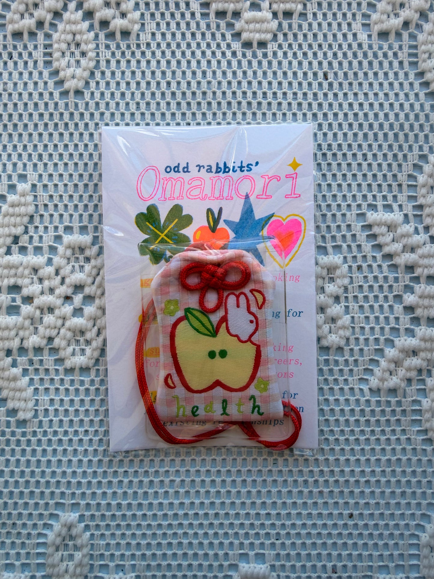 Odd Rabbits • Health Omamori Charm