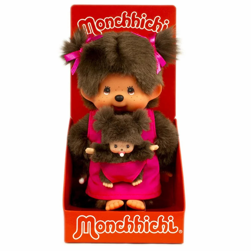 Monchhichi • Mother with Child Plush