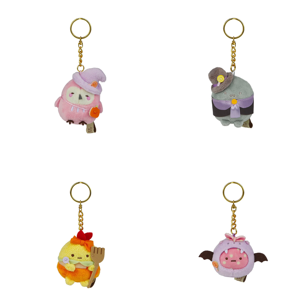 Sumikkogurashi • Halloween Plush Keychain Blind Box