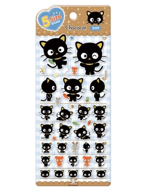 Sanrio • 5 Size Deco Jelly Sticker Sheet, Imported South Korea