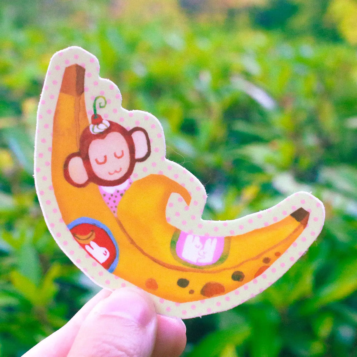 Odd Rabbits • Banana Bed Vinyl Sticker